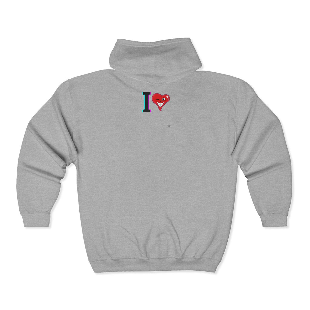 I ️ "Text" Classic Box Personalized Customizable Unisex Heavy Blend™ Full