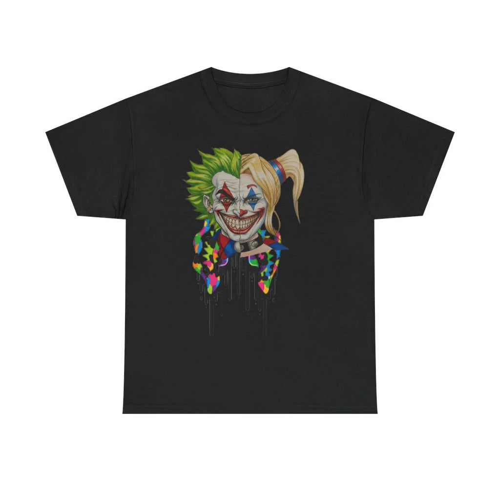 Joker n harley 2 face gape drip designer Unisex Heavy Cotton Tee BY GT ARTLAND