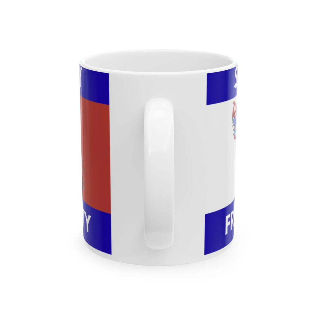 STAY FROSTY Ceramic Mug, (11oz, 15oz) by GT Artland