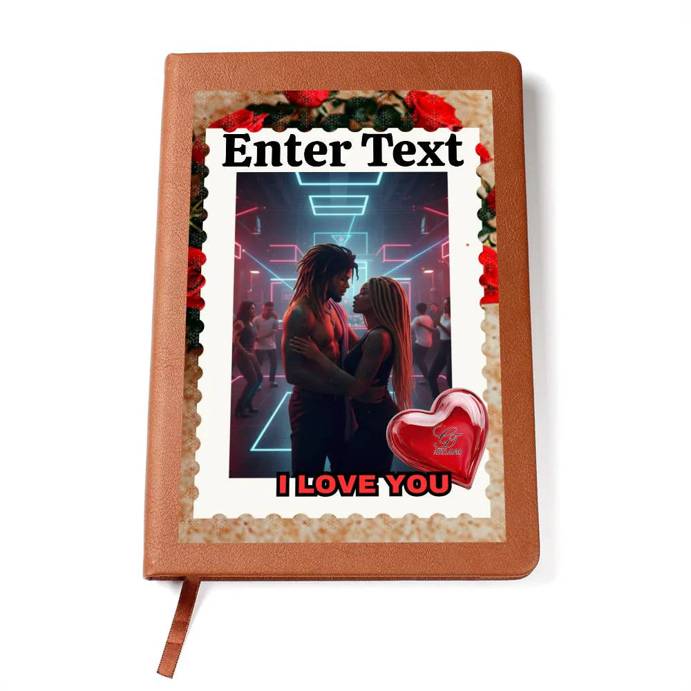 I Love You Personalized Graphic/Text Journal by GT Artland