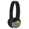 Electric UFO Rainbow Designer Beebop Headphones by GT Artland