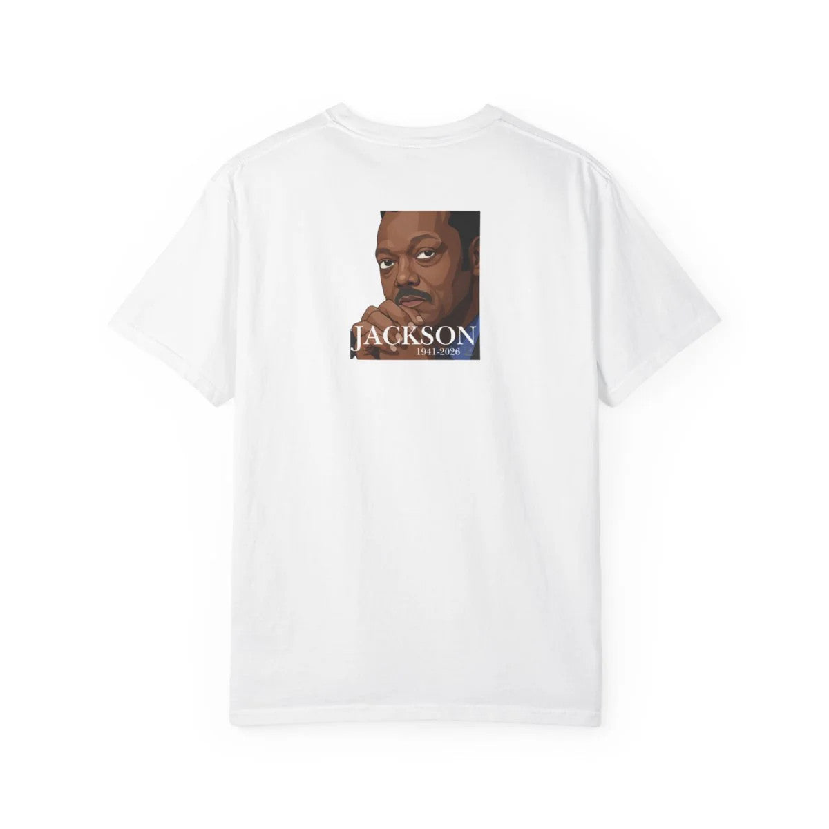 Jesse Jackson Memorial Unisex Garment-Dyed T-shirt by GT Artland