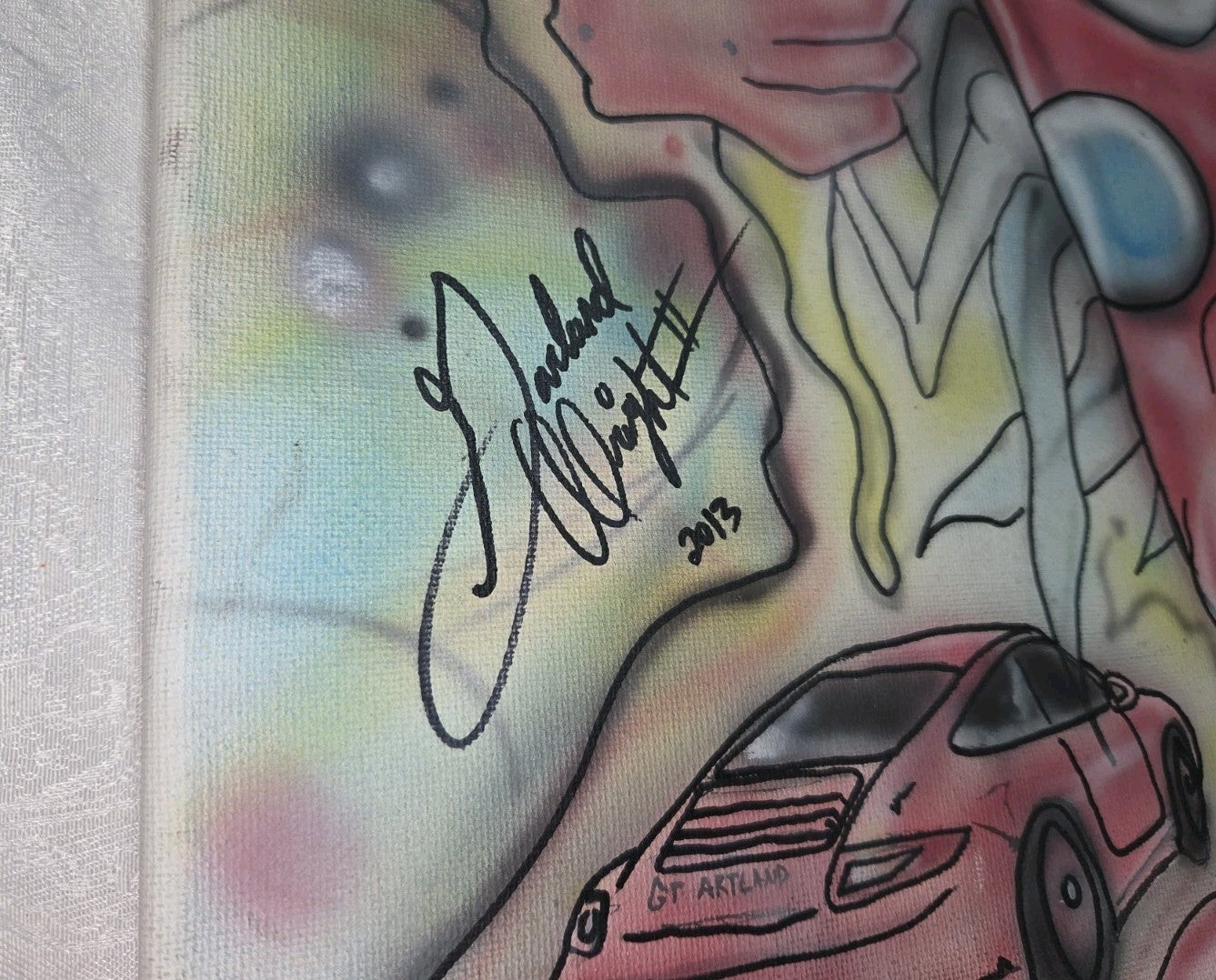 Unknown Painting 18 X 24 In Collectors Canvas Signed 2013