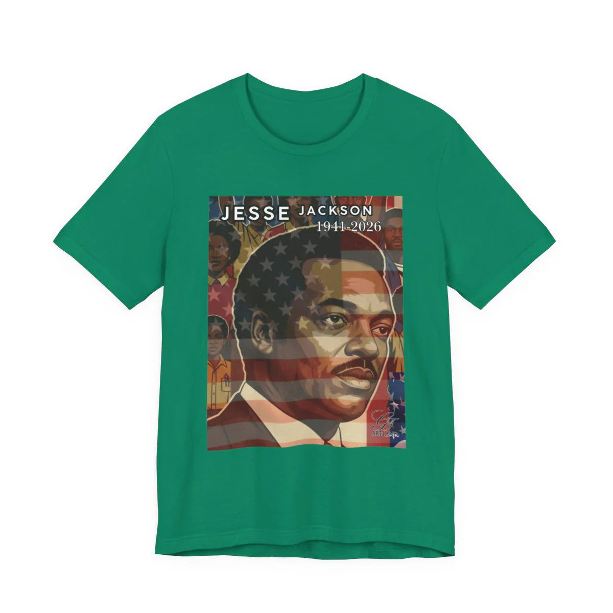 Historical Jesse Jackson Legacy Tribute American PRIDE 1941-2026 Afro Style