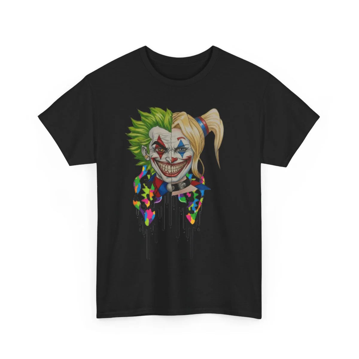 Joker n harley 2 face gape drip designer Unisex Heavy Cotton Tee BY GT ARTLAND