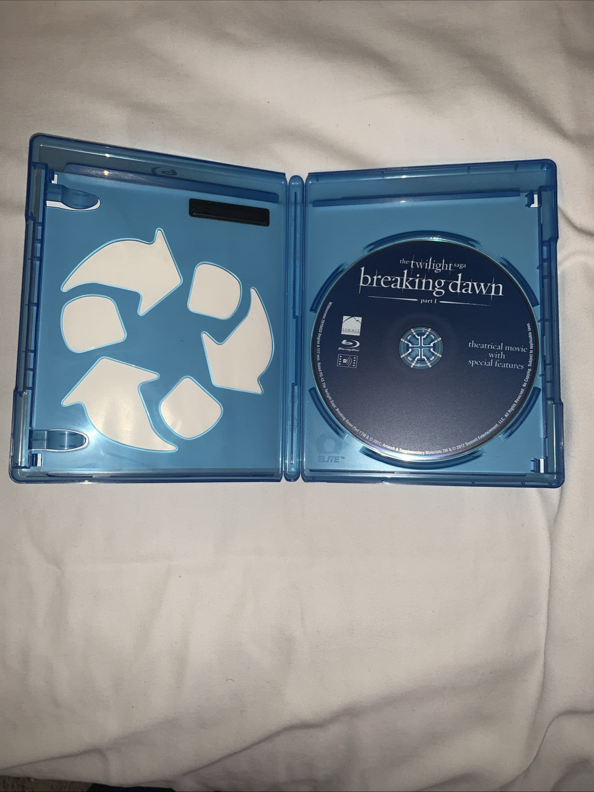 The Twilight Saga: Breaking Dawn, Part 1 (Blu-ray, 2011)
