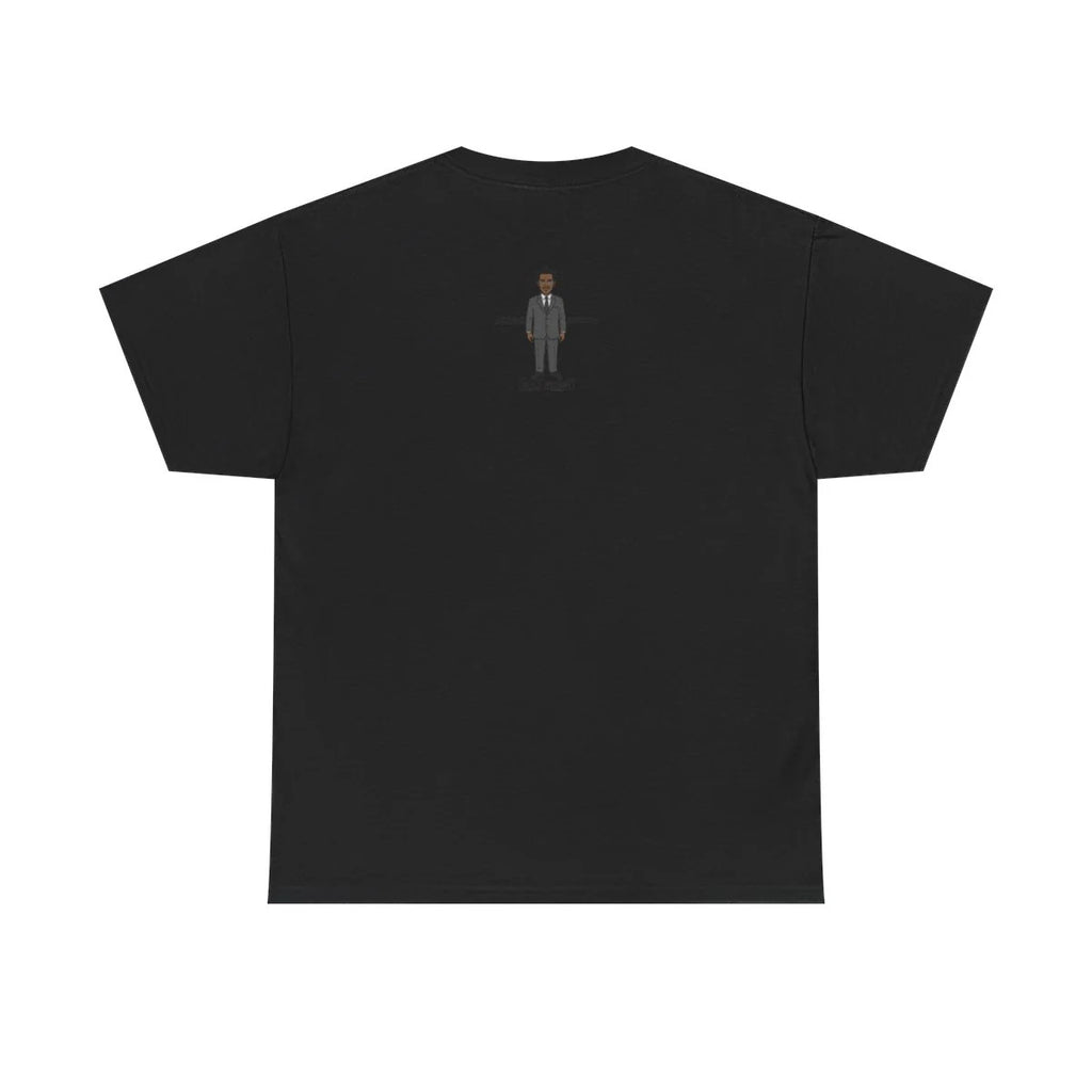 Jesse Jackson Urban Cartoon Unisex Heavy Cotton Tee by GT Artland
