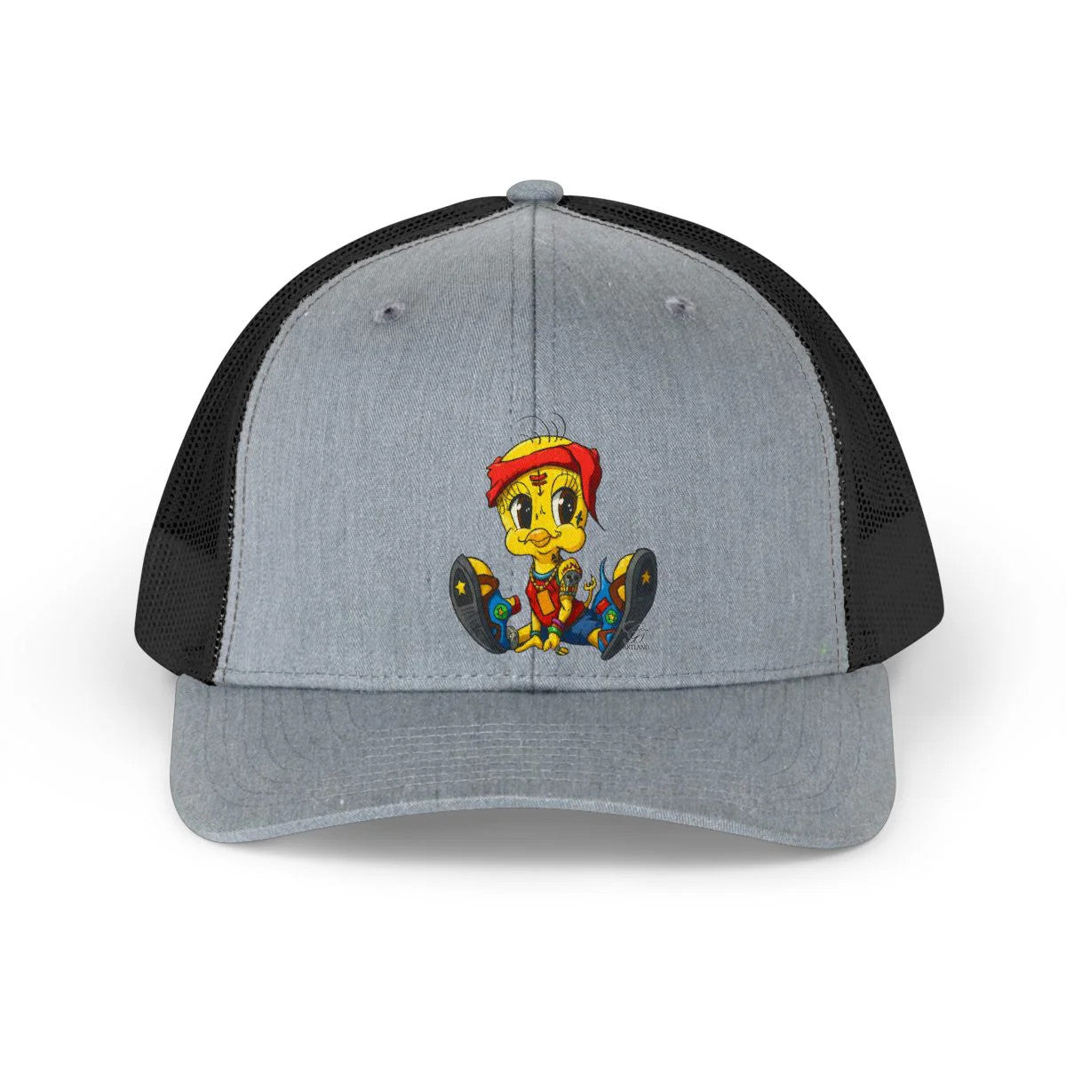 Hustler Tattoo Bandana Bird Classic Edition Designer Trucker Retro Hat by GT
