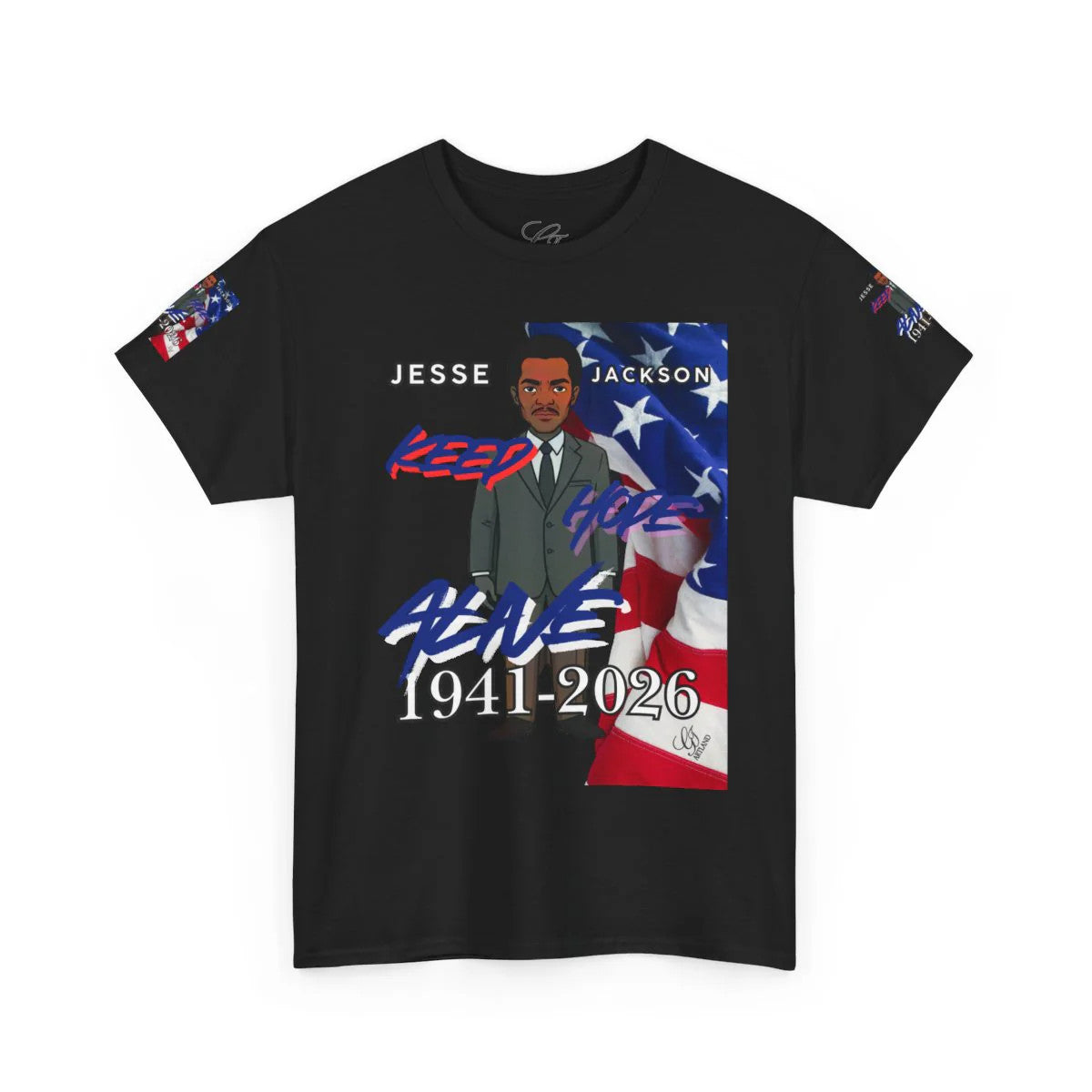 "KEEP HOPE ALIVE" Jesse Jackson Legendary USA Hero Tribute Designer Toon Deluxe