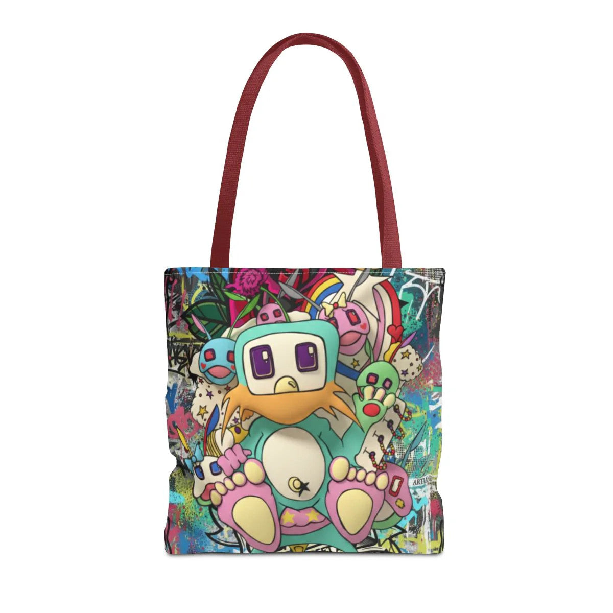Poon Urban Designer Splash Tote Bag Designer | All-Over Print by GT Artland