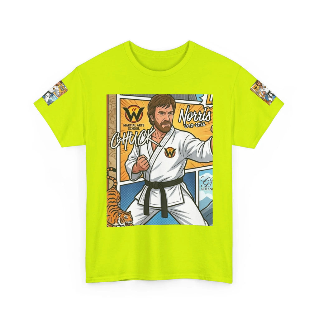Chuck Norris Legend Karate Master Illustration Tee | Martial Arts Graphic