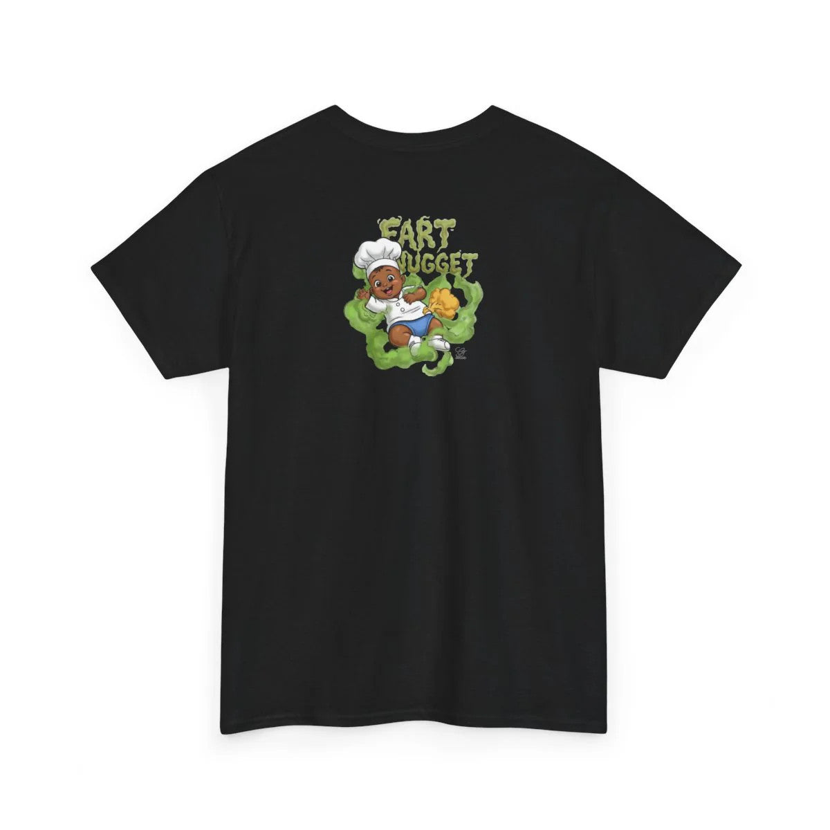 Fart Nugget Baby Unisex Heavy Cotton Tee by GT Artland