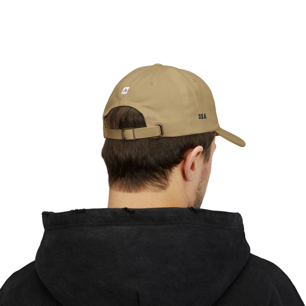 U.S.A=HOME Cap | Embroidered Unisex Hat, Patriotic Baseball Cap