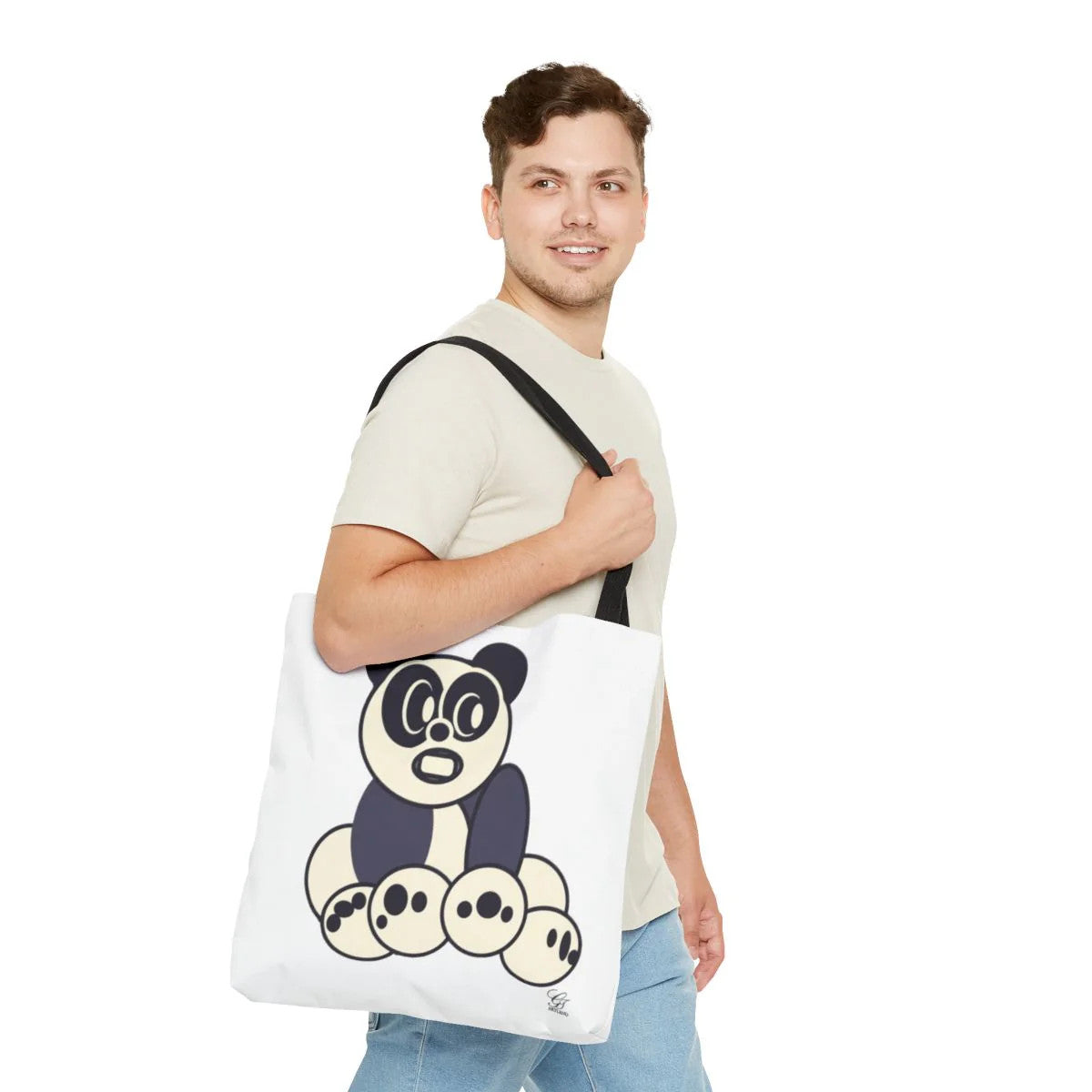 Urban Panda GT Designer Tote Bag Designer | All-Over Print by GT Artland