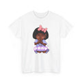 Ebony Girl Praying Cute Designer Style Unisex Heavy Cotton Tee by GT Artland