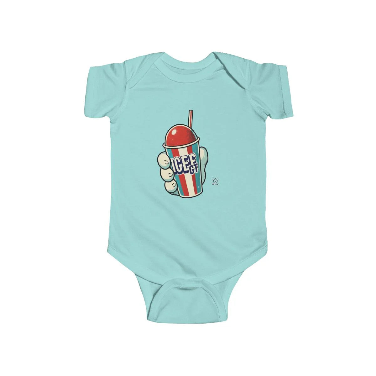 ICEE GT Water ice Art Infant Fine Jersey Bodysuit by GT Artland