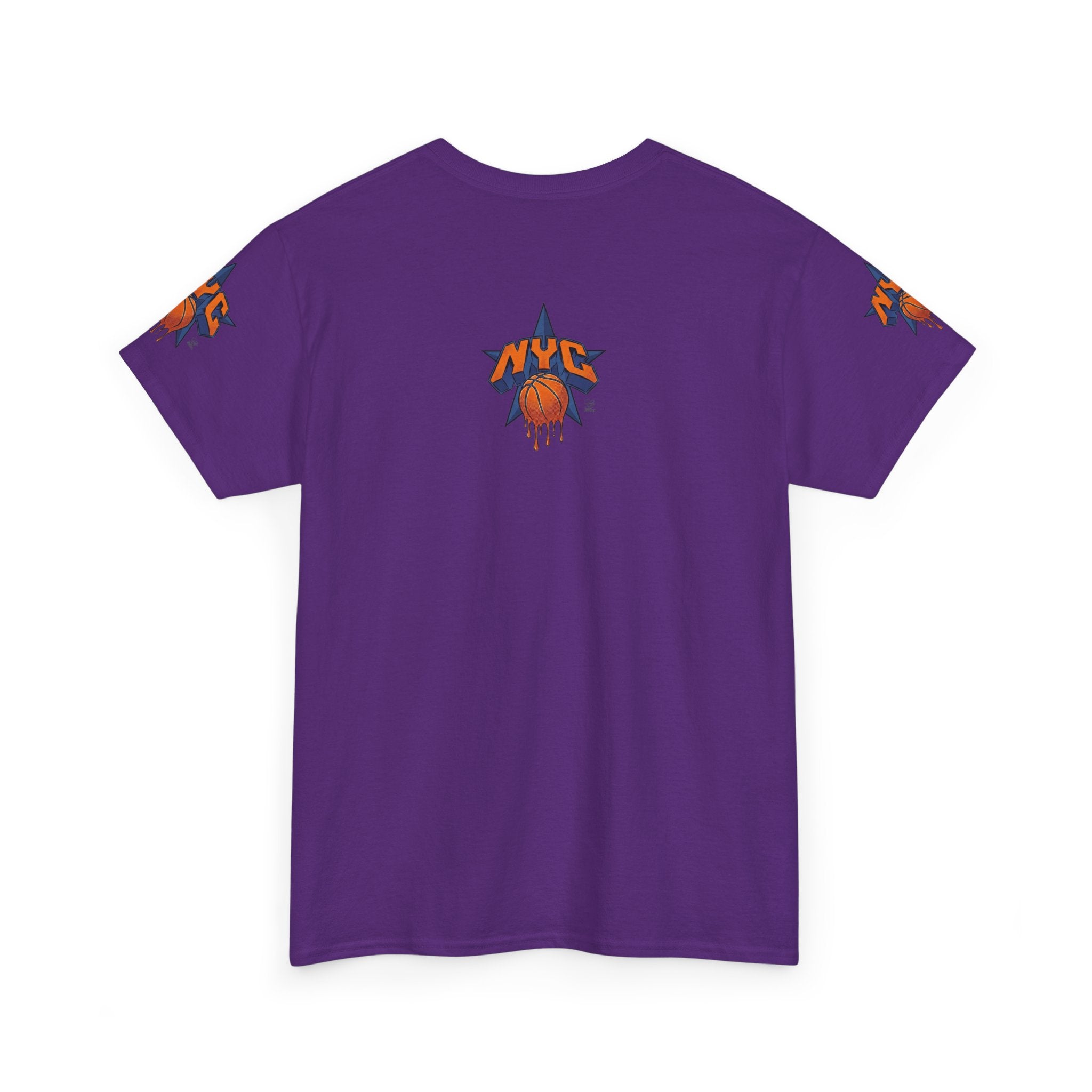 NYC Dripping Basketball Star Tee | Sports City Graphic Shirt by GT Artland