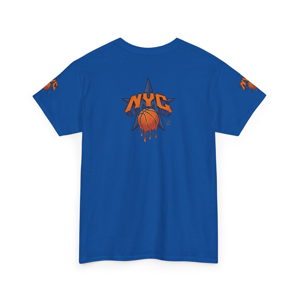 NYC Dripping Basketball Tee | New York City Hoops Shirt by GT Artland
