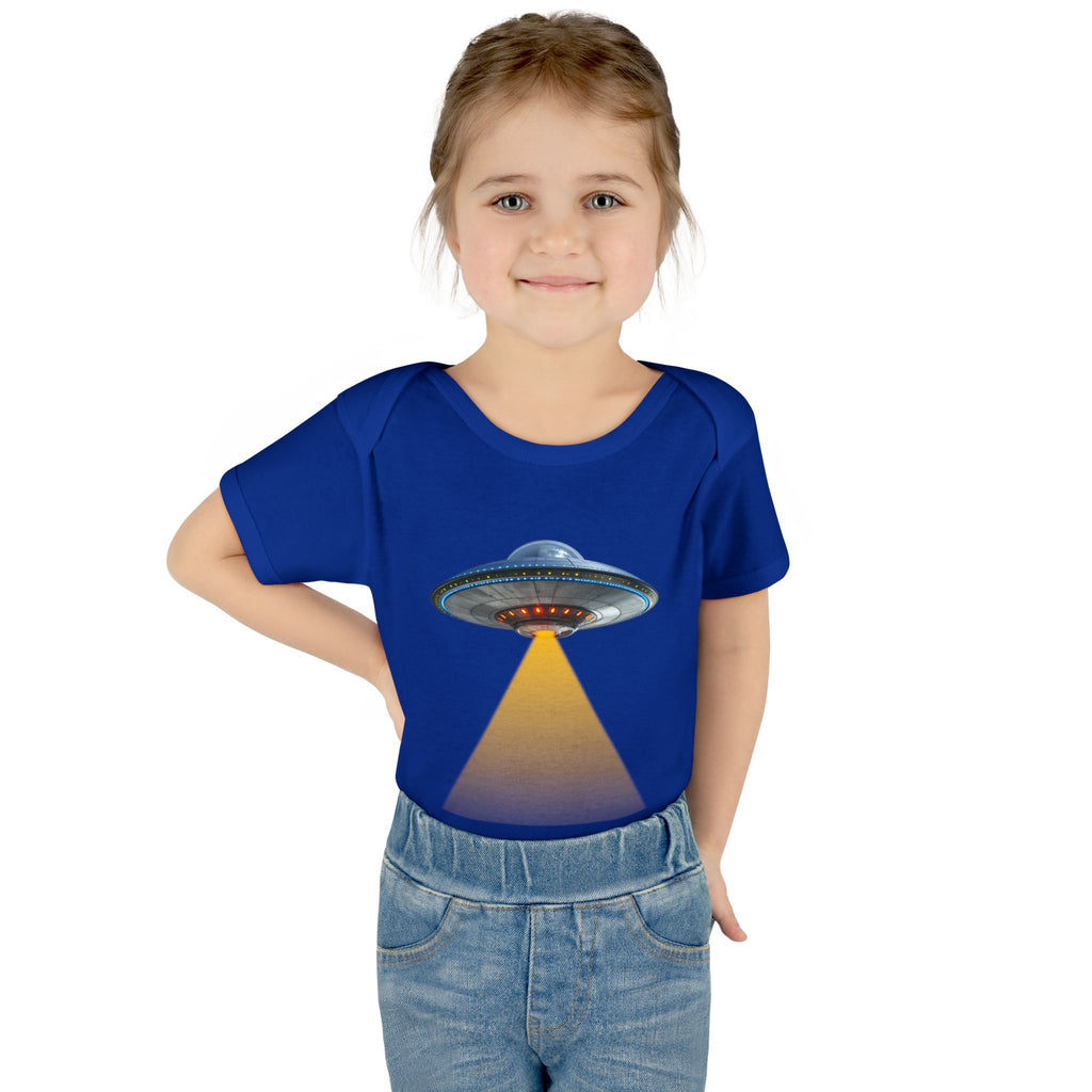 UFO Infant Bodysuit | Cute Alien Spaceship Baby Onesie