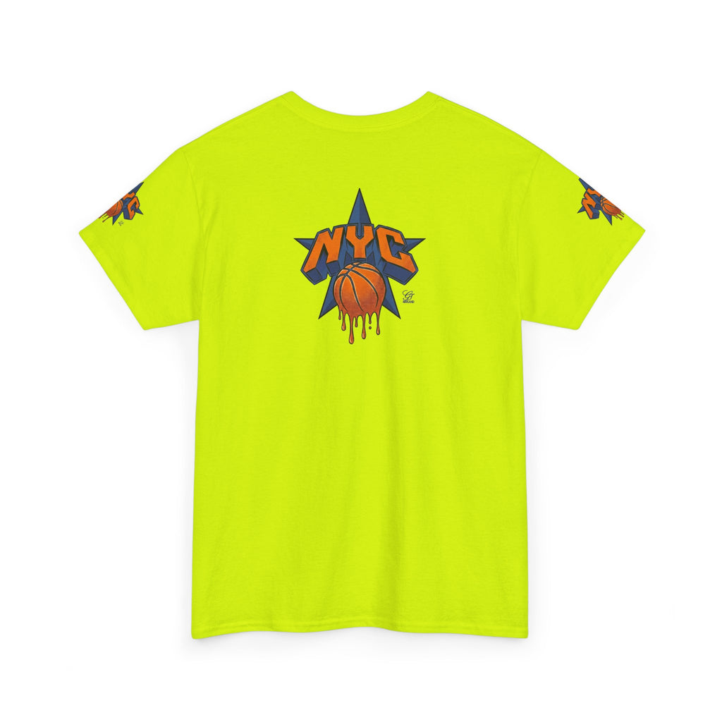 NYC Dripping Basketball Tee | New York City Hoops Shirt by GT Artland