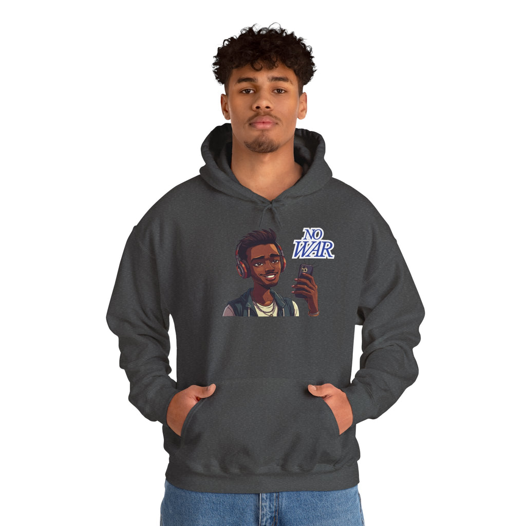 No War Unisex Heavy Blend Hoodie -Sweatshirt