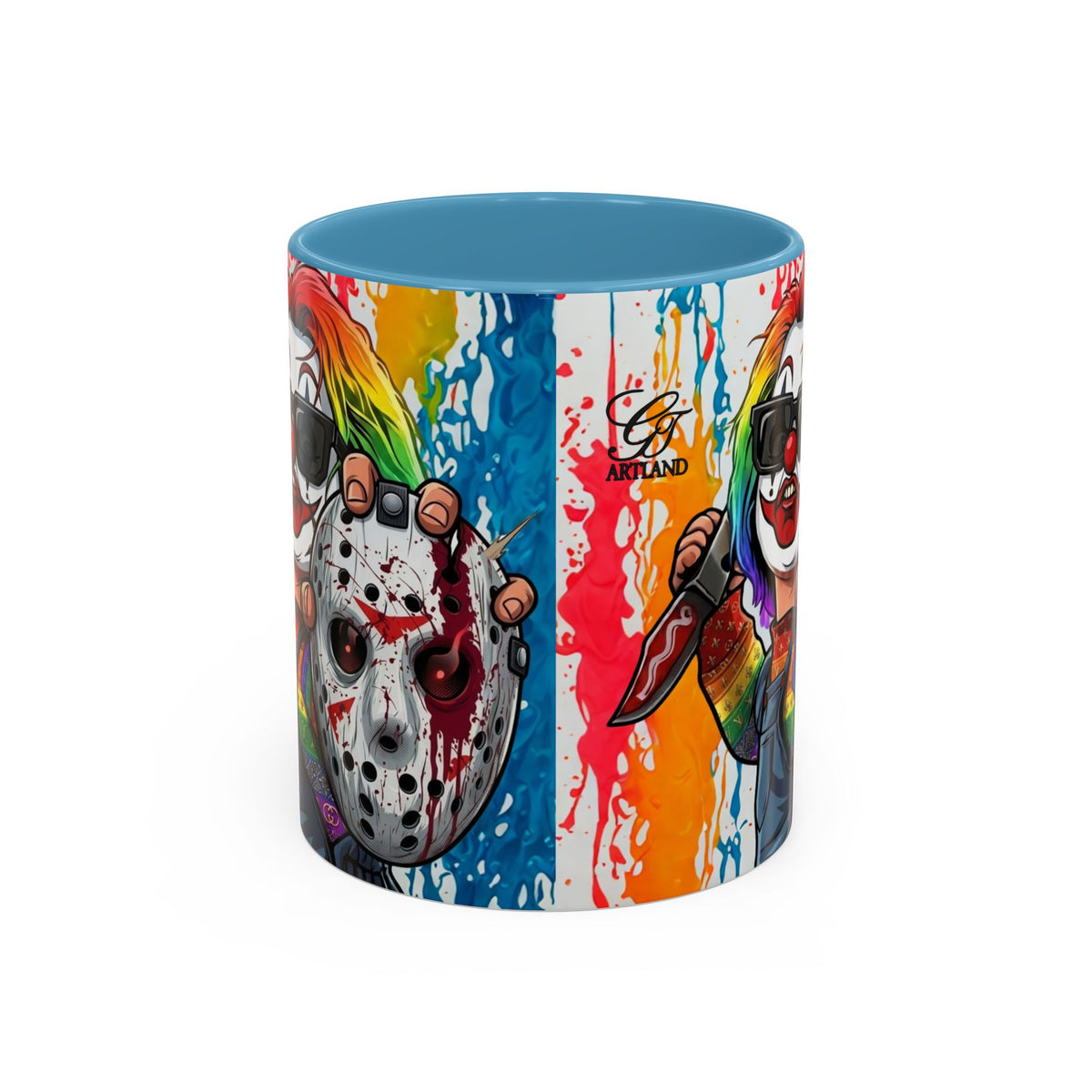 Rainbow Slasher Color Drip Designer GT Soldier Edition | Accent Coffee Mug 11oz 15oz