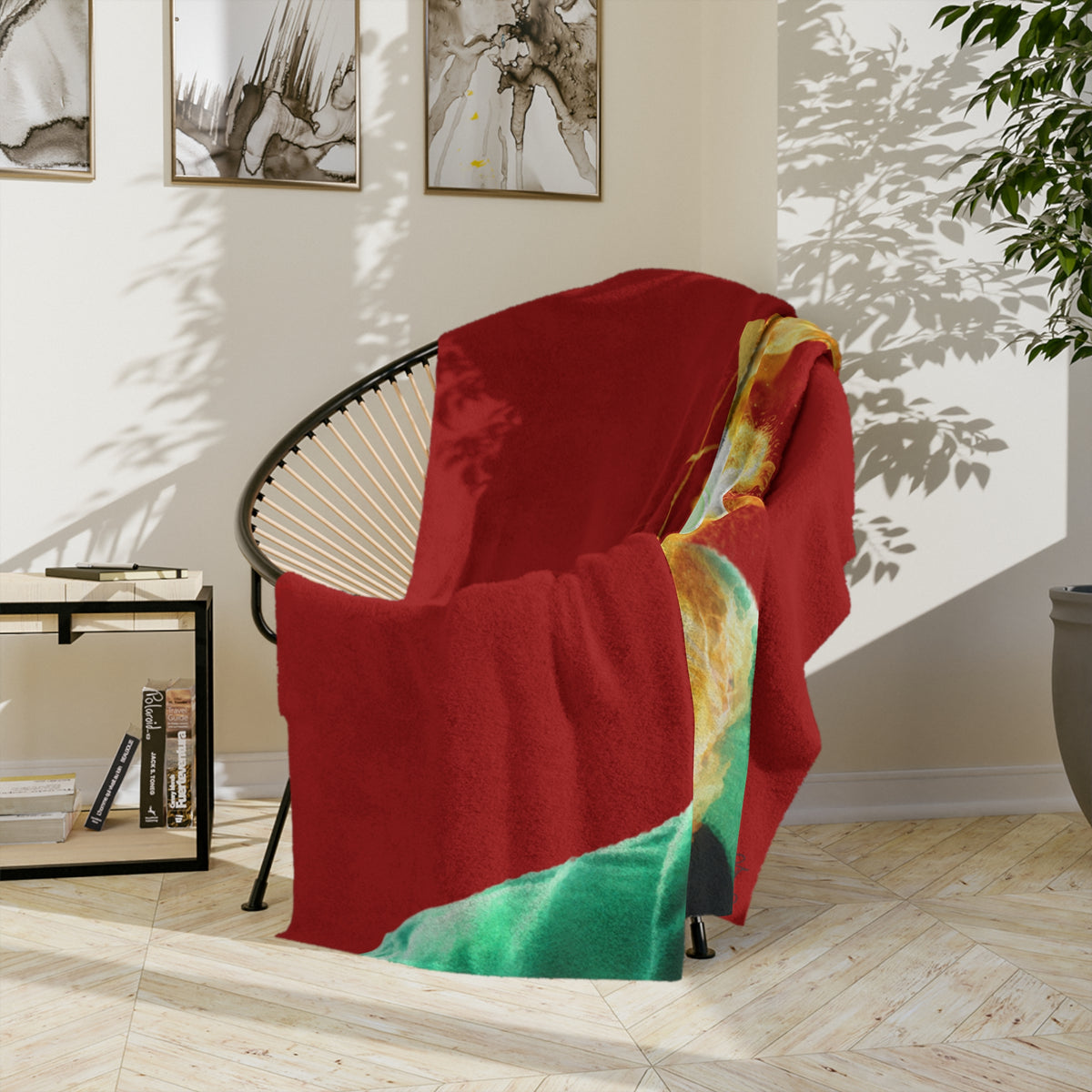 Ohhh My Fire God Blanket - Graphic Throw