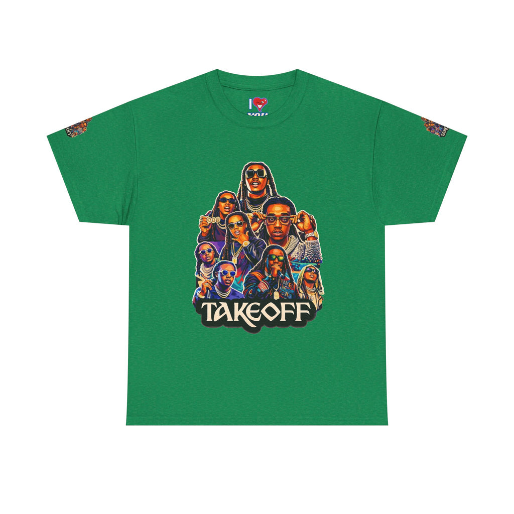Takeoff Collage Tee | Hip Hop Artist Graphic T-Shirt