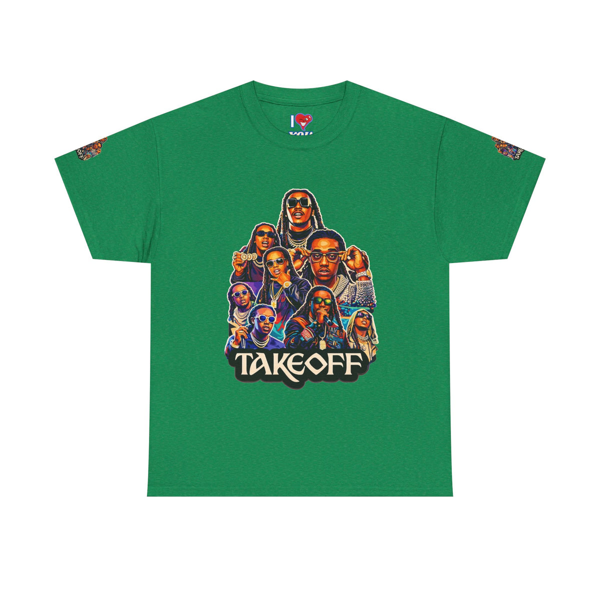 Takeoff Collage Tee | Hip Hop Artist Graphic T-Shirt