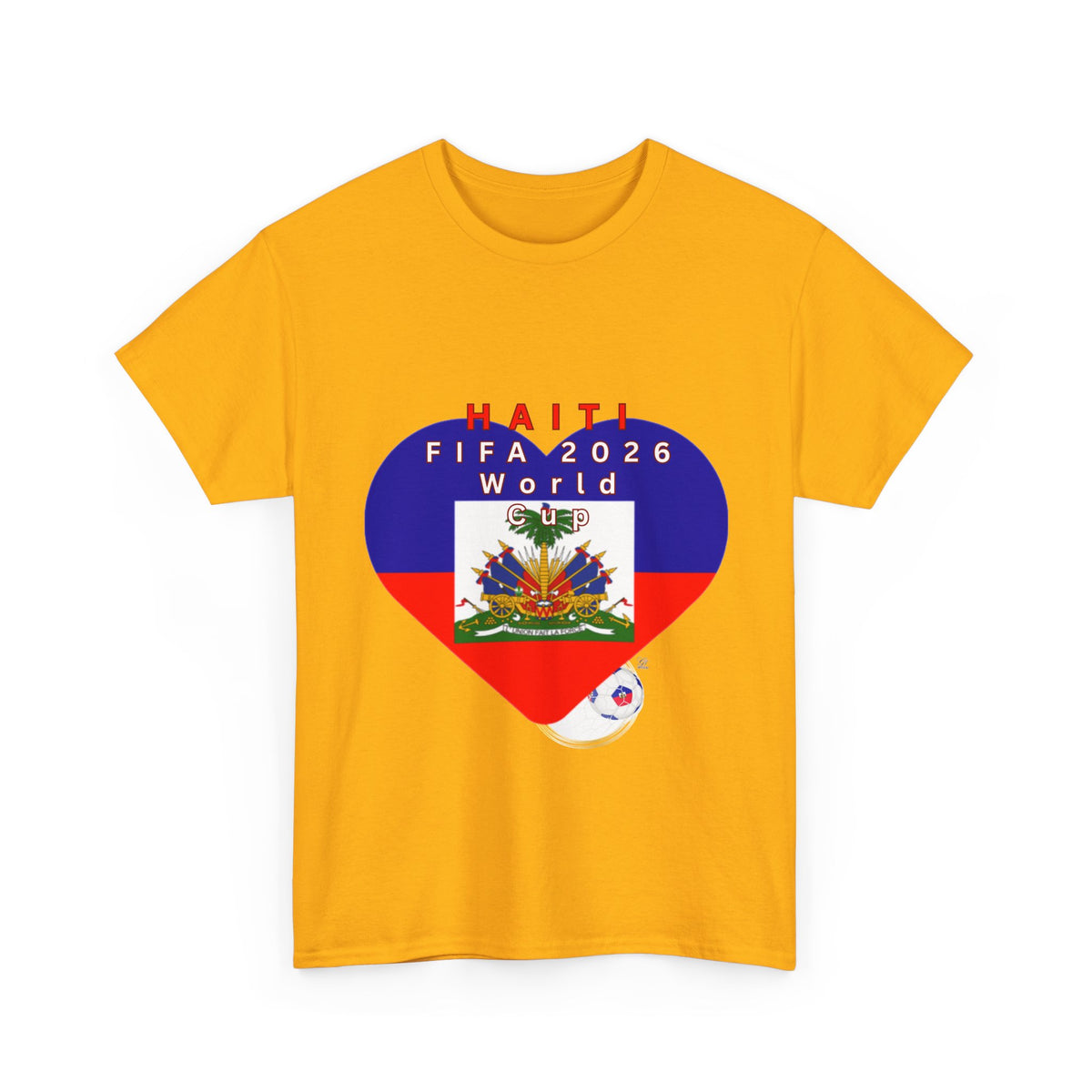 Heart of The Haitian Flag Tee