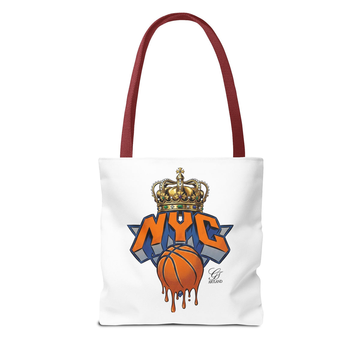 NYC Crown Basketball tote bag | Streetwear City Sports design