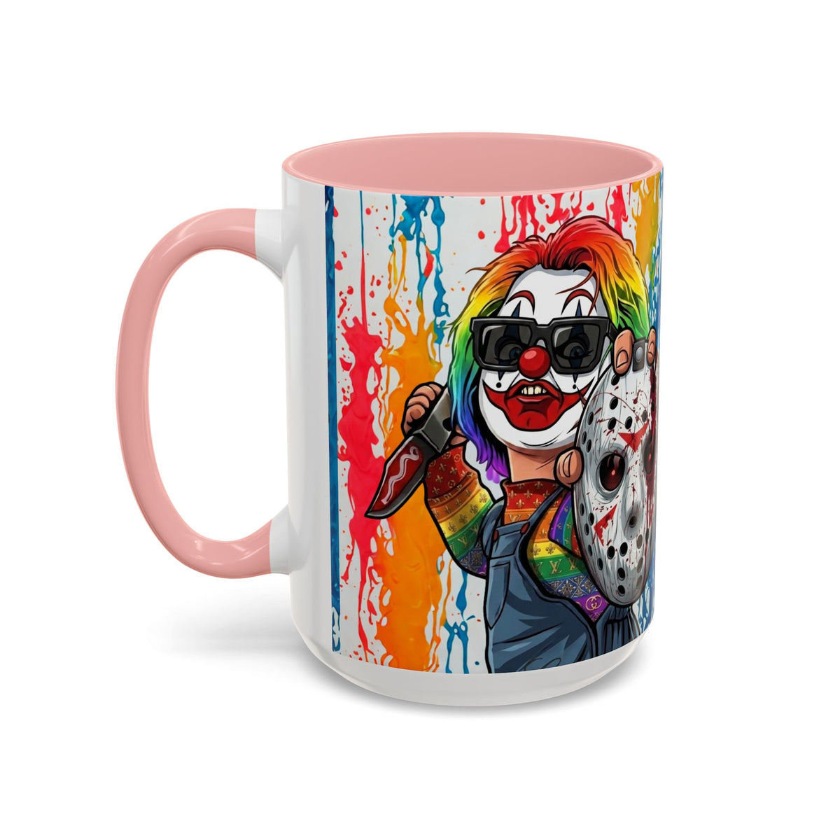 Rainbow Slasher Color Drip Designer GT Soldier Edition | Accent Coffee Mug 11oz 15oz