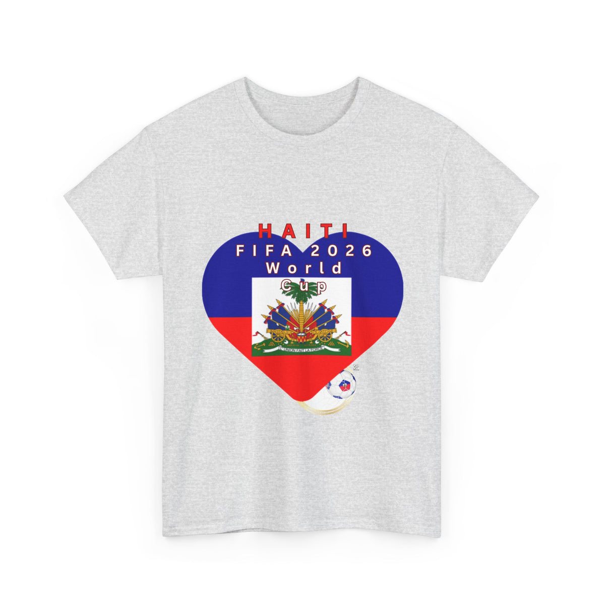Heart of The Haitian Flag Tee
