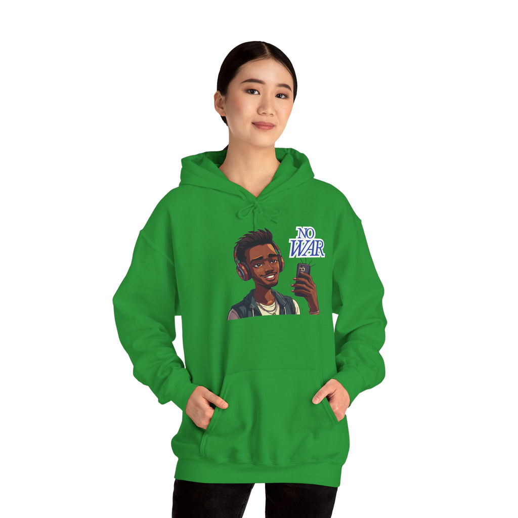 No War Unisex Heavy Blend Hoodie -Sweatshirt