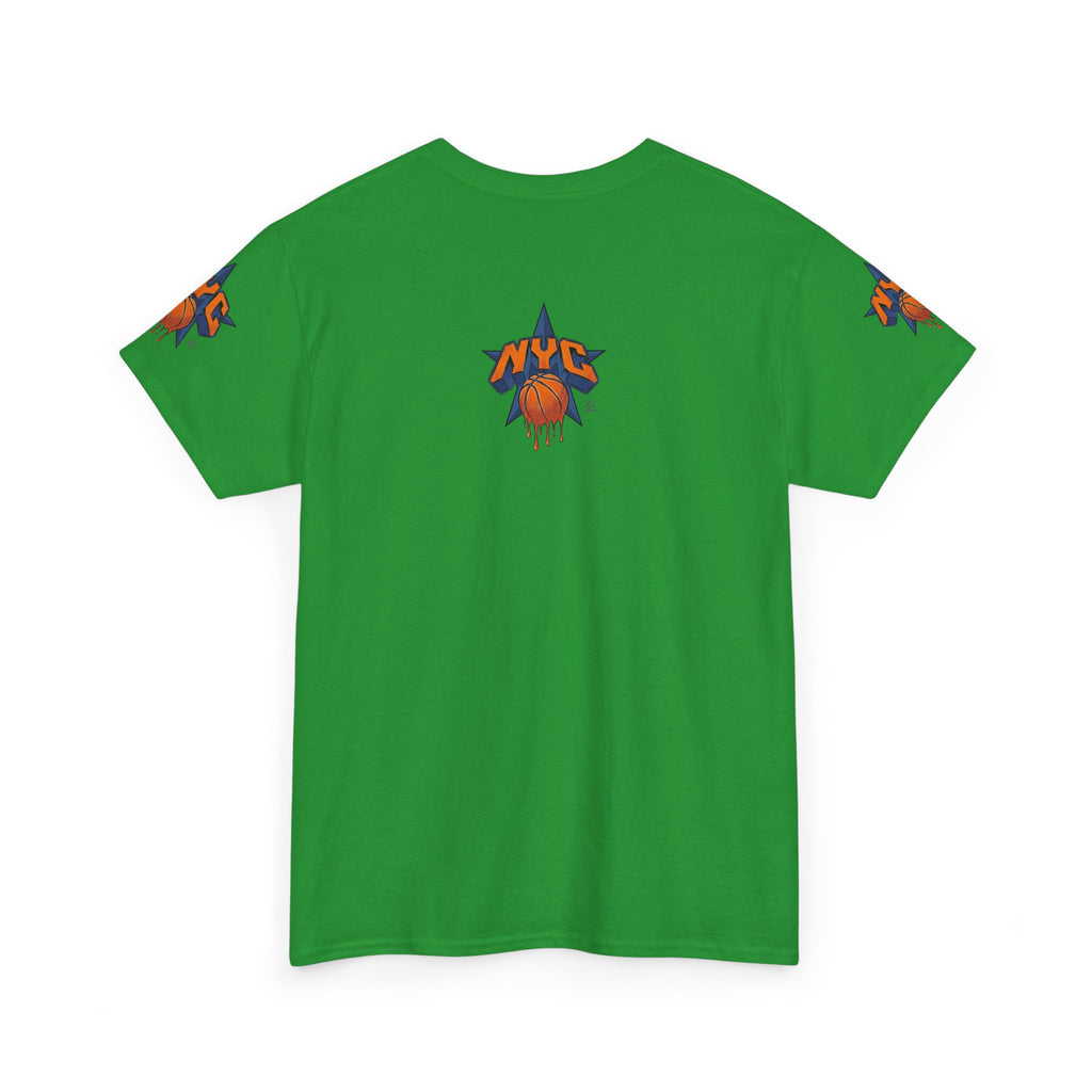 NYC Dripping Basketball Star Tee | Sports City Graphic Shirt by GT Artland