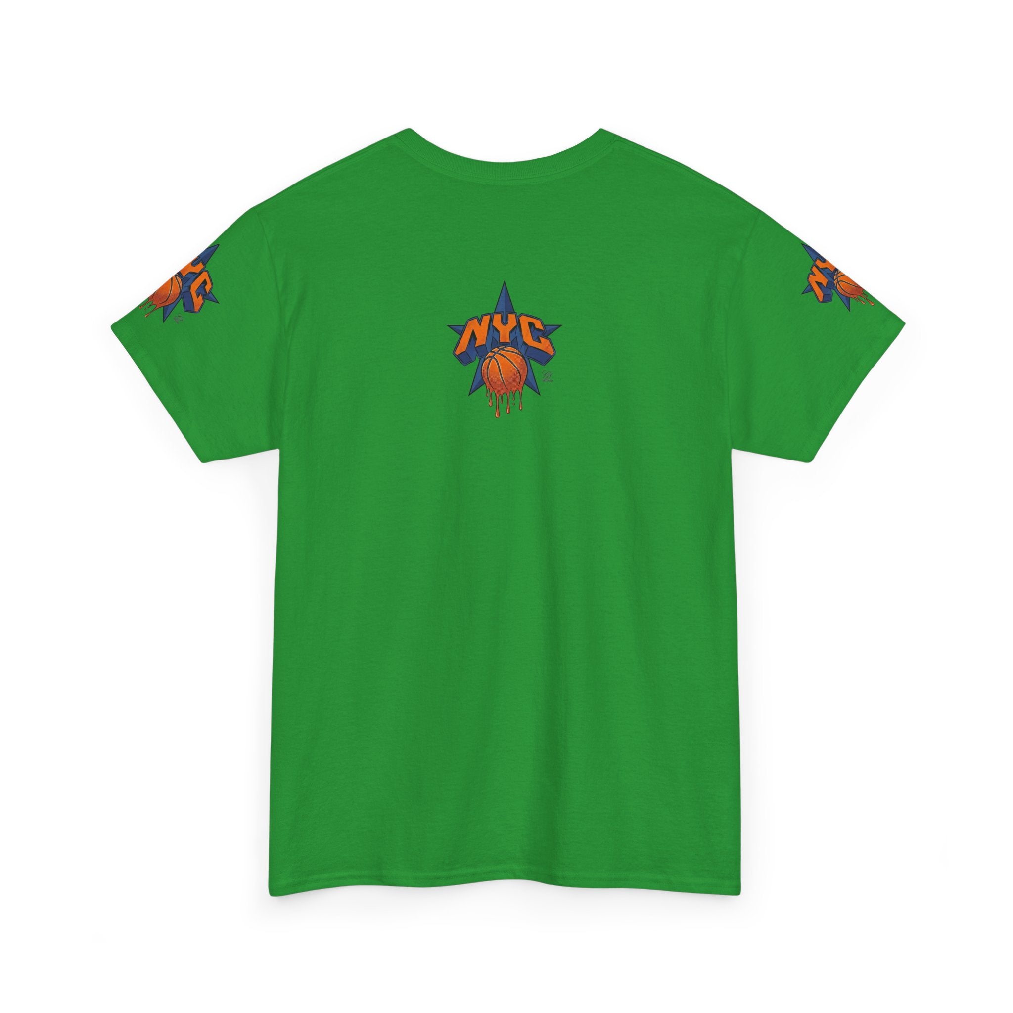 NYC Dripping Basketball Star Tee | Sports City Graphic Shirt by GT Artland