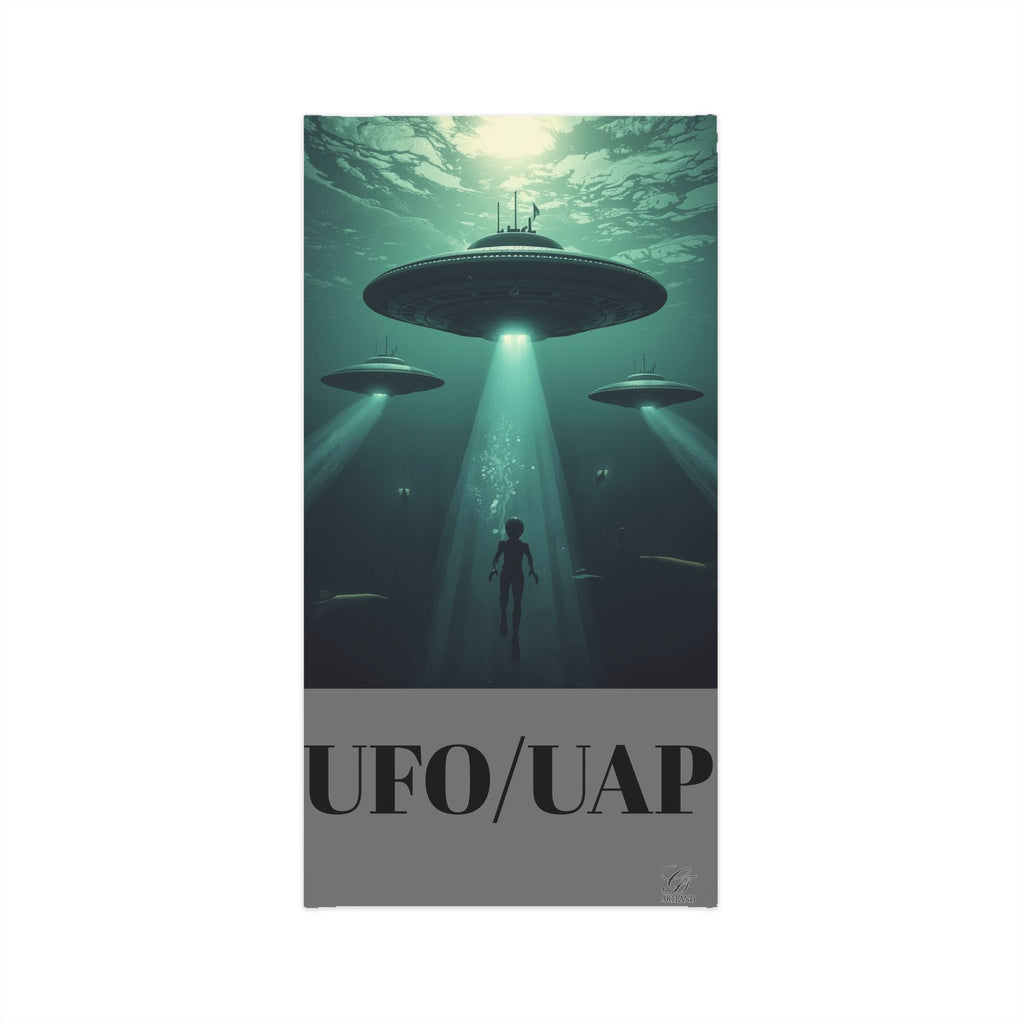 UFO UAP Underwater Gathering Neck Gaiter | Alien Sci‑Fi Face Covering