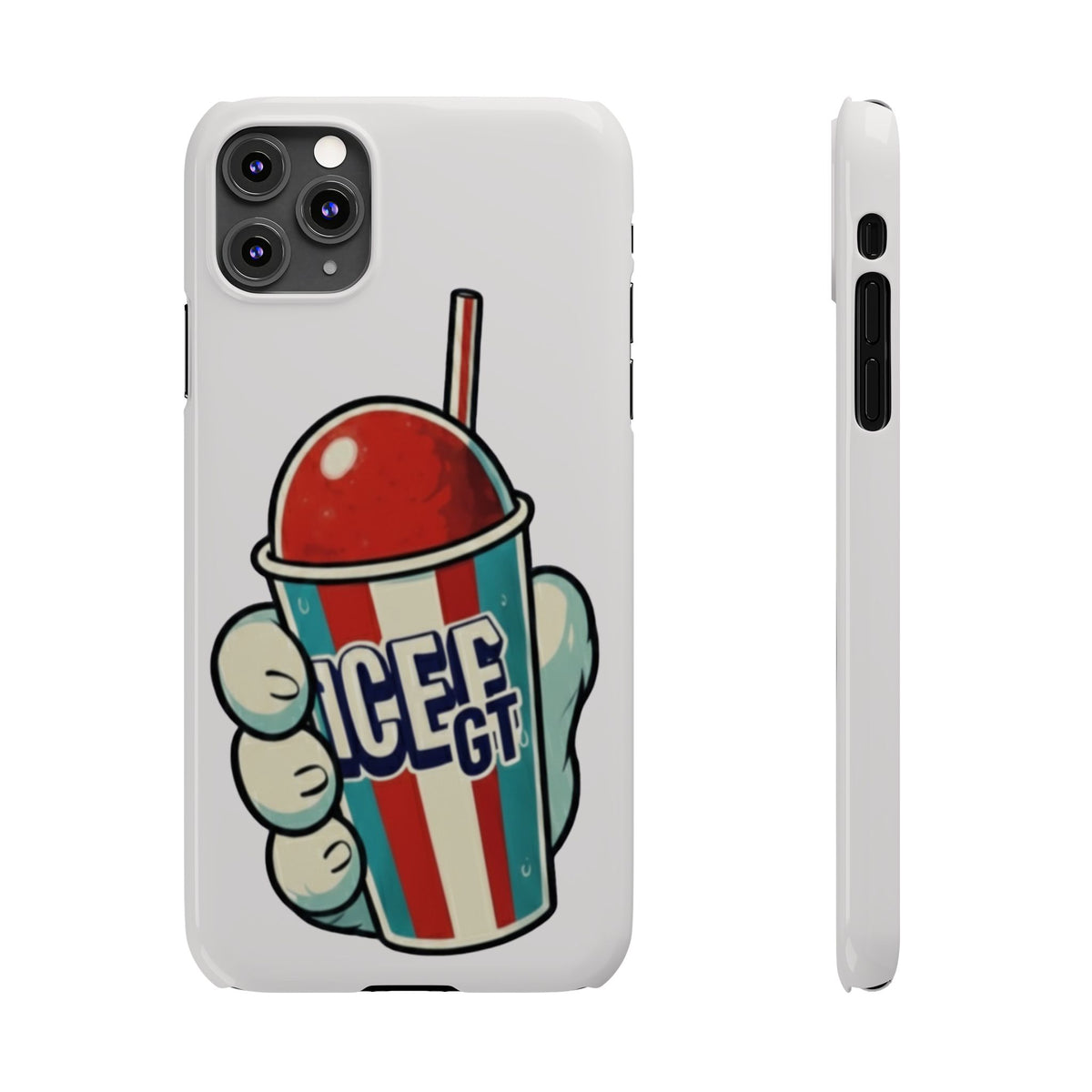 ICEE Slush Cup Slim Phone Case | Red White Blue Slushie
