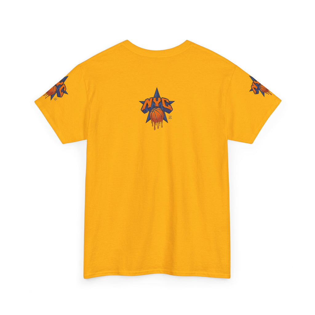 NYC Dripping Basketball Star Tee | Sports City Graphic Shirt by GT Artland