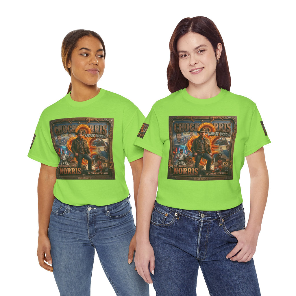 Retro Action Movie Poster T-Shirt | Vintage Fighter Hero Tee