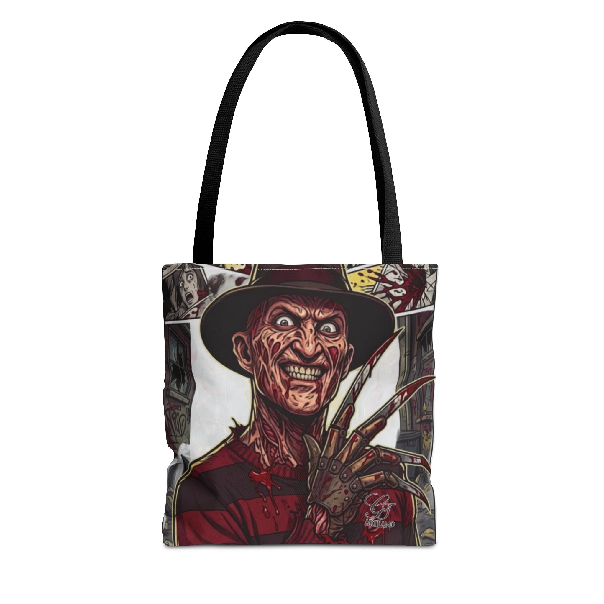 Elm Street Gangsta Horror Tote Bag by GT Artland