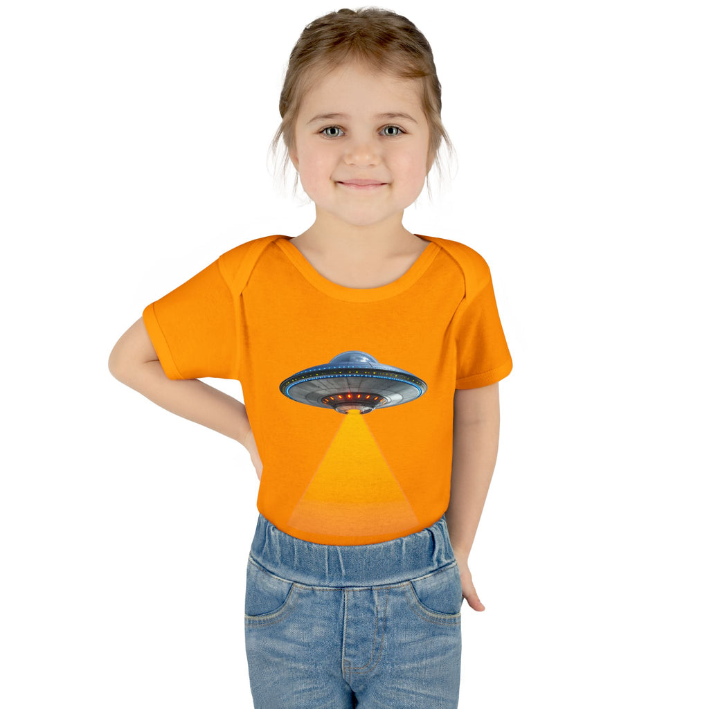 UFO Infant Bodysuit | Cute Alien Spaceship Baby Onesie