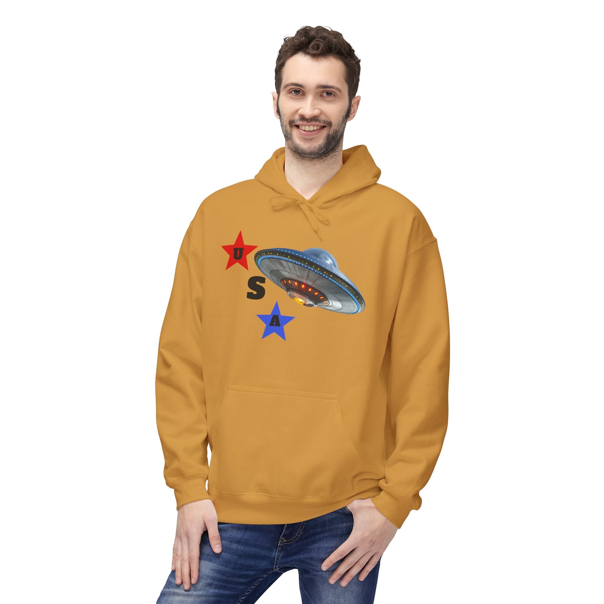 UFO Unisex Spaceship Hoodie