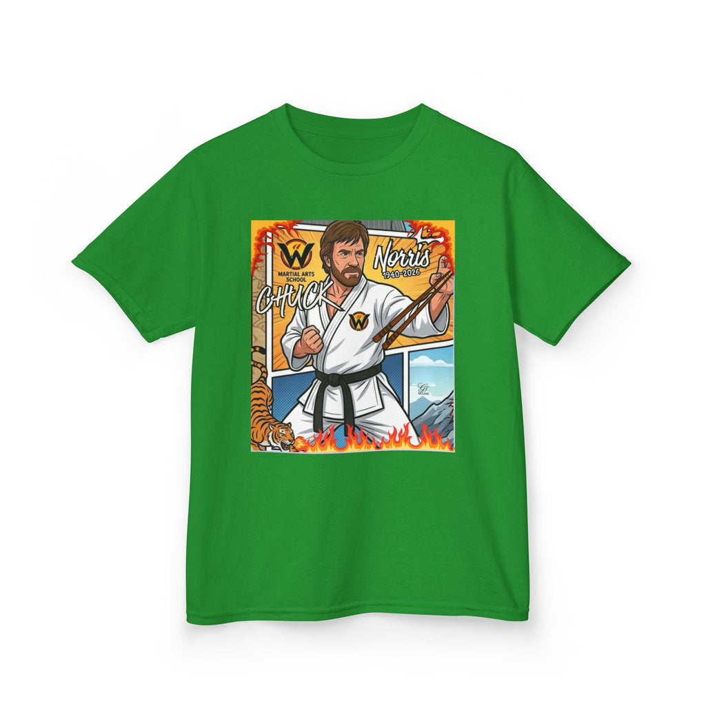 Chuck Norris Karate Kid Cartoon Shirt