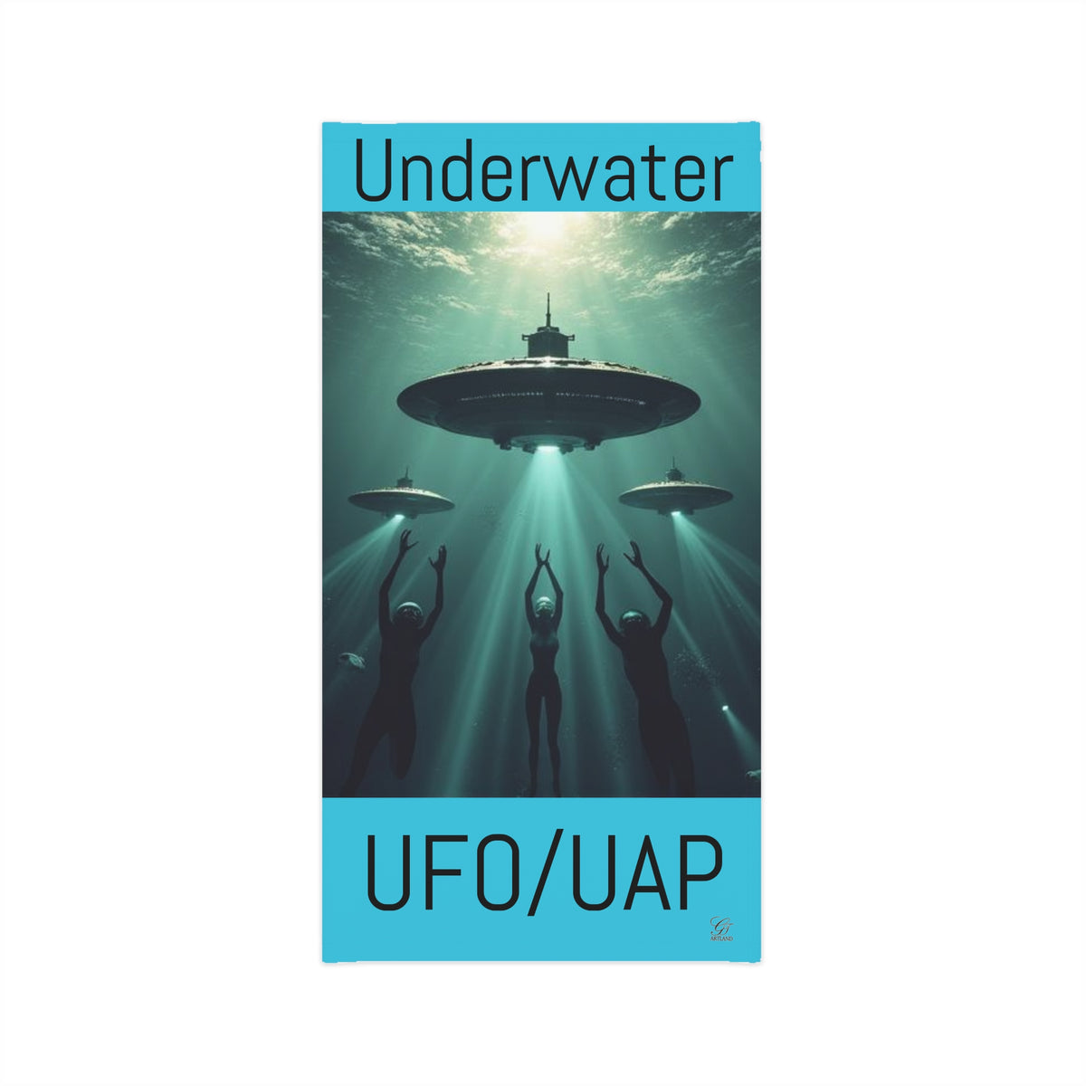 Underwater Alien Neck Gaiter - Face Covering