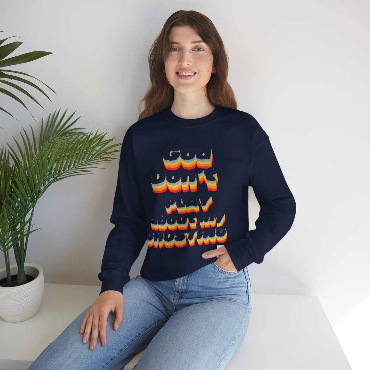 Don't Play About My "GHOSTING" Unisex Crewneck  Sweatshirt