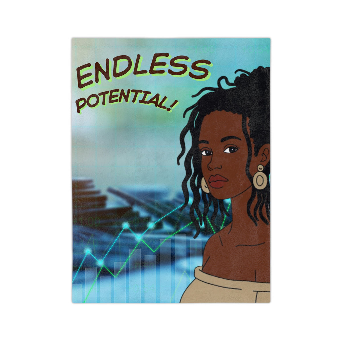 Endless Potential Velveteen Microfiber Blanket