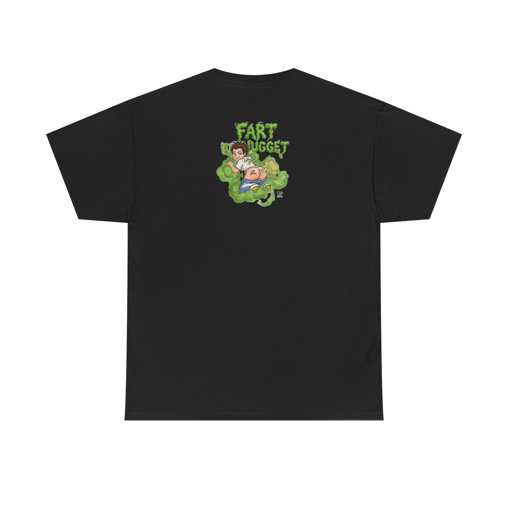 Fart Nugget graphic tee | Funny cartoon kid fart illustration T-Shirt