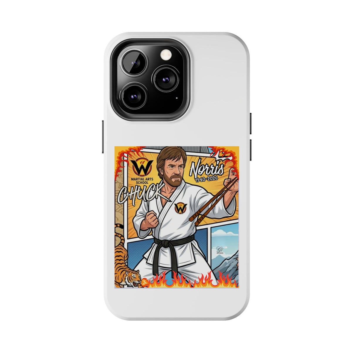 Chuck Norris Karate Tough Phone Case