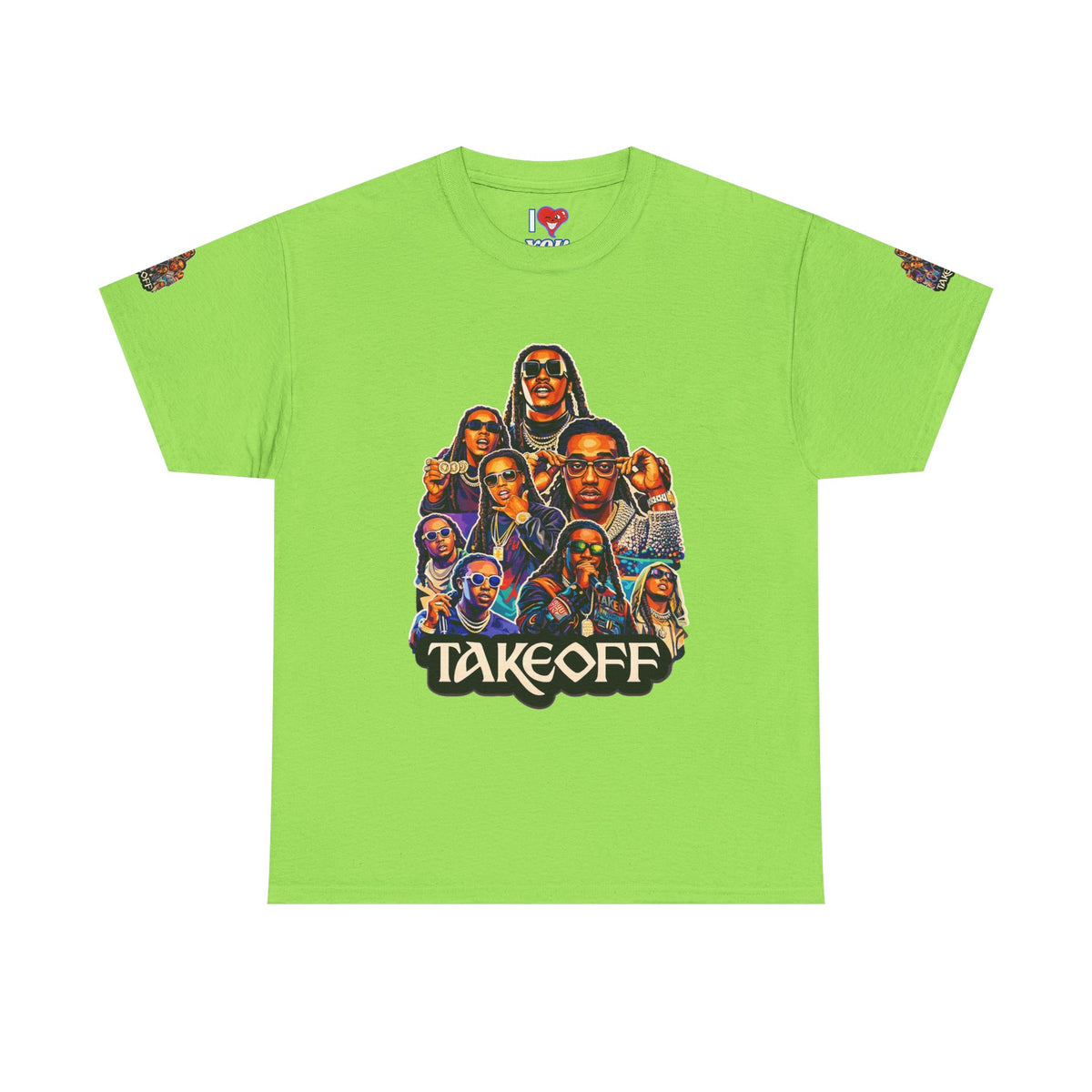 Takeoff Collage Tee | Hip Hop Artist Graphic T-Shirt